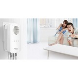 TP-Link TL-PA8030P KIT adattatore di rete PowerLine 1200 Mbit/s Collegamento ethernet LAN Bianco 2 pz, PowerLAN bianco, 1200 Mbit/s, IEEE 802.3, IEEE 802.3ab, IEEE 802.3u, Gigabit Ethernet, 10,100,1000 Mbit/s, 10BASE-T, 100BASE-TX, 1000BASE-T, HomePlug AV2