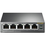 TP-Link TL-SF1005P Non gestito Fast Ethernet (10/100) Supporto Power over Ethernet (PoE) Nero, Interruttore Non gestito, Fast Ethernet (10/100), Full duplex, Supporto Power over Ethernet (PoE)