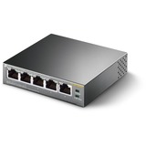 TP-Link TL-SF1005P Non gestito Fast Ethernet (10/100) Supporto Power over Ethernet (PoE) Nero, Interruttore Non gestito, Fast Ethernet (10/100), Full duplex, Supporto Power over Ethernet (PoE)
