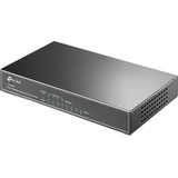 TP-Link TL-SF1008P Non gestito Fast Ethernet (10/100) Supporto Power over Ethernet (PoE) Nero, Interruttore Nero, Non gestito, Fast Ethernet (10/100), Full duplex, Supporto Power over Ethernet (PoE), Montabile a parete
