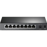 TP-Link TL-SF1008P Non gestito Fast Ethernet (10/100) Supporto Power over Ethernet (PoE) Nero, Interruttore Nero, Non gestito, Fast Ethernet (10/100), Full duplex, Supporto Power over Ethernet (PoE), Montabile a parete