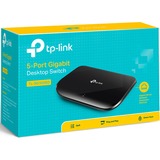 TP-Link TL-SG1005D switch di rete Non gestito Gigabit Ethernet (10/100/1000) Nero, Interruttore Nero, Non gestito, Gigabit Ethernet (10/100/1000), Full duplex