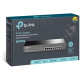 TP-Link TL-SG1008MP, Interruttore Non gestito, Gigabit Ethernet (10/100/1000), Full duplex, Supporto Power over Ethernet (PoE), Montaggio rack, 1U