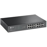 TP-Link TL-SG1016PE Gestito L2 Gigabit Ethernet (10/100/1000) Supporto Power over Ethernet (PoE) 1U Nero, Interruttore Nero, Gestito, L2, Gigabit Ethernet (10/100/1000), Supporto Power over Ethernet (PoE), Montaggio rack, 1U