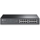 TP-Link TL-SG1016PE Gestito L2 Gigabit Ethernet (10/100/1000) Supporto Power over Ethernet (PoE) 1U Nero, Interruttore Nero, Gestito, L2, Gigabit Ethernet (10/100/1000), Supporto Power over Ethernet (PoE), Montaggio rack, 1U