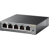 TP-Link TL-SG105E switch di rete Gestito L2 Gigabit Ethernet (10/100/1000) Nero, Interruttore Gestito, L2, Gigabit Ethernet (10/100/1000)