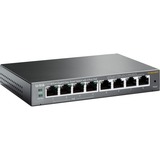 TP-Link TL-SG108PE Gestito L2 Gigabit Ethernet (10/100/1000) Supporto Power over Ethernet (PoE) Nero, Interruttore Nero, Gestito, L2, Gigabit Ethernet (10/100/1000), Supporto Power over Ethernet (PoE)