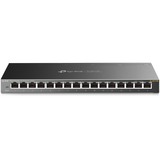 TP-Link TL-SG116E Non gestito L2 Gigabit Ethernet (10/100/1000) Nero, Interruttore Nero, Non gestito, L2, Gigabit Ethernet (10/100/1000), Full duplex