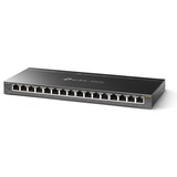 TP-Link TL-SG116E Non gestito L2 Gigabit Ethernet (10/100/1000) Nero, Interruttore Nero, Non gestito, L2, Gigabit Ethernet (10/100/1000), Full duplex