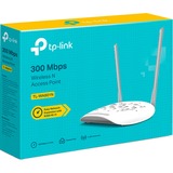 TP-Link TL-WA801N punto accesso WLAN 300 Mbit/s Bianco Supporto Power over Ethernet (PoE), Punto di accesso 2.4 GHz, 300 Mbit/s, WPA, WPA-PSK, WPA2, WPA2-PSK, 10,100 Mbit/s