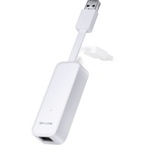 TP-Link UE300 Adattatore di rete da USB 3.0 a Gigabit Ethernet, Scheda di rete bianco, Cablato, USB, Ethernet, 1000 Mbit/s, Bianco
