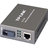 TP-Link WDM Fast Ethernet Media Converter(SC,single-mode), Convertitore grigio, single-mode), 1000 Mbit/s, IEEE 802.3, IEEE 802.3u, IEEE 802.3x, Gigabit Ethernet, 1000 Mbit/s, 100BASE-FX, Cat3, Cat4, Cat5, Cat5e