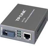 TP-Link WDM Fast Ethernet Media Converter, Convertitore grigio, 1000 Mbit/s, IEEE 802.3, IEEE 802.3u, IEEE 802.3x, Gigabit Ethernet, 1000 Mbit/s, 100BASE-FX, Cat3, Cat4, Cat5, Cat5e