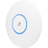 Ubiquiti UAP-AC-PRO punto accesso WLAN 1300 Mbit/s Bianco Supporto Power over Ethernet (PoE), Punto di accesso bianco, 1300 Mbit/s, 1300 Mbit/s, 10,100,1000 Mbit/s, 122 m, AES, TKIP, WEP, WPA, WPA2, 48 V