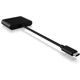 ICY BOX IB-CR301-C3 lettore di schede USB 3.2 Gen 1 (3.1 Gen 1) Type-C Nero Nero, CF, MicroSD (TransFlash), MicroSDHC, MicroSDXC, SD, SDHC, SDXC, Nero, 5000 Mbit/s, Alluminio, 2 GB, USB 3.2 Gen 1 (3.1 Gen 1) Type-C
