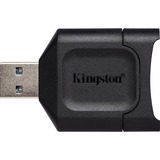 Kingston MobileLite Plus lettore di schede USB 3.2 Gen 1 (3.1 Gen 1) Type-A Nero Nero, SD, Nero, USB 3.2 Gen 1 (3.1 Gen 1) Type-A, 51,8 mm, 33,5 mm, 9 mm