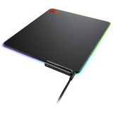 ASUS ROG Balteus Tappetino per mouse per gioco da computer Nero, Gioco mouse pad Nero, Nero, Monocromatico, Rosso/Verde/Blu, Barra appoggiaferro antiscivolo, Tappetino per mouse per gioco da computer