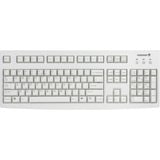 CHERRY G83-6104 tastiera Universale USB QWERTY Inglese US Grigio beige, Full-size (100%), Cablato, USB, QWERTY, Grigio