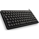 CHERRY G84-4100 tastiera Universale USB QWERTY Inglese US Nero Nero, Mini, Cablato, USB, QWERTY, Nero