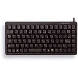 CHERRY G84-4100 tastiera Universale USB QWERTY Inglese US Nero Nero, Mini, Cablato, USB, QWERTY, Nero