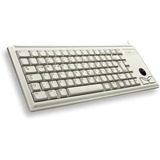 CHERRY G84-4400 tastiera Universale USB QWERTY Inglese US Grigio grigio, Full-size (100%), Cablato, USB, QWERTY, Grigio