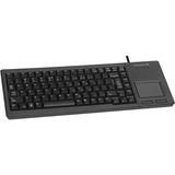 CHERRY XS Touchpad tastiera Universale USB QWERTY Inglese US Nero Nero, Full-size (100%), Cablato, USB, QWERTY, Nero