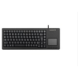 CHERRY XS Touchpad tastiera Universale USB QWERTY Inglese US Nero Nero, Full-size (100%), Cablato, USB, QWERTY, Nero