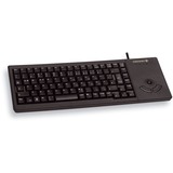 CHERRY XS Trackball tastiera Universale USB QWERTY Inglese US Nero Nero, Full-size (100%), Cablato, USB, QWERTY, Nero