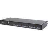 Digitus Console modulare con TFT da 17" (43,2 cm), 8 porta KVM e touchpad, tastiera tedesca, Switch KVM 2 cm), 8 porta KVM e touchpad, tastiera tedesca, 43,2 cm (17"), 1280 x 1024 Pixel, 1000:1, TFT, 16,78 milioni di colori, VGA