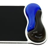 Kensington Duo Gel Tappetino per mouse blu/fumo blu, Blu, Grigio