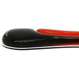 Kensington Duo Gel Wave per tastiera, Poggiapolsi rosso/Nero, Nero, Rosso, MIL-STD-810H Method 504.3 Contamination by Fluids
