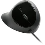Kensington Mouse Pro Fit Ergo con cavo Nero, Cablato, 1 pz, 153 mm, 93 mm, 205 mm, 200 g