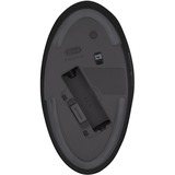Kensington Mouse Pro Fit Ergo wireless—nero Nero, RF senza fili + Bluetooth, Nero