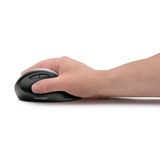 Kensington Mouse Pro Fit Ergo wireless—nero Nero, RF senza fili + Bluetooth, Nero