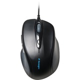 Kensington Mouse Pro Fit di dimensioni standard con cavo Nero, Mano destra, Ottico, Nero