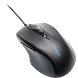 Kensington Mouse Pro Fit di dimensioni standard con cavo Nero, Mano destra, Ottico, Nero