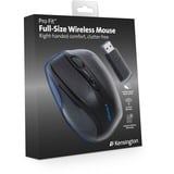 Kensington Mouse Pro Fit wireless di dimensioni standard Nero, Ottico, RF Wireless, 1600 DPI, Nero