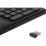 Kensington Pro Fit Ergo tastiera Bluetooth Nero, Wireless, Bluetooth