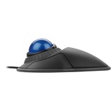 Kensington Trackball Orbit con rotella di scorrimento Nero/Blu, Ambidestro, Ottico, Nero