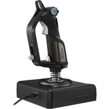 Logitech Flight Control System Nero, Argento USB 2.0 Simulazione di Volo Analogico/Digitale PC, HOTAS Simulazione di Volo, PC, Analogico/Digitale, Cablato, USB 2.0, Nero, Argento
