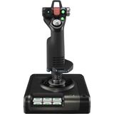 Logitech Flight Control System Nero, Argento USB 2.0 Simulazione di Volo Analogico/Digitale PC, HOTAS Simulazione di Volo, PC, Analogico/Digitale, Cablato, USB 2.0, Nero, Argento