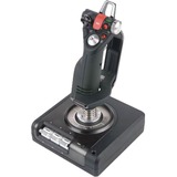 Logitech Flight Control System Nero, Argento USB 2.0 Simulazione di Volo Analogico/Digitale PC, HOTAS Simulazione di Volo, PC, Analogico/Digitale, Cablato, USB 2.0, Nero, Argento