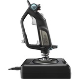 Logitech Flight Control System Nero, Argento USB 2.0 Simulazione di Volo Analogico/Digitale PC, HOTAS Simulazione di Volo, PC, Analogico/Digitale, Cablato, USB 2.0, Nero, Argento