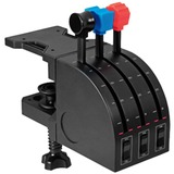 Logitech Flight Yoke System Nero USB 2.0 Simulazione di Volo Analogico/Digitale PC, Joystick volante Simulazione di Volo, PC, Analogico/Digitale, Cablato, USB 2.0, Nero