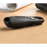 Logitech R400 puntatore wireless RF Nero, Presentatore Nero, RF, USB, 15 m, Nero