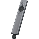 Logitech Spotlight puntatore wireless Bluetooth/RF Grigio, Presentatore Bluetooth/RF, USB, 30 m, Grigio