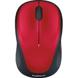 Logitech Wireless M235 mouse RF Wireless Ottico rosso, Ottico, RF Wireless, Rosso