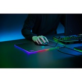 Razer Firefly V2 Tappetino per mouse per gioco da computer Nero, Gioco mouse pad Nero, Nero, Monocromatico, Multi, Tappetino per mouse per gioco da computer