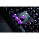 Razer Huntsman Mini Clicky Optical Switch Viola, Tastiera da gioco Nero, 60%, USB, Interruttore a chiave opto-meccanico, QWERTZ, LED RGB, Nero