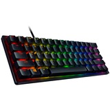 Razer Huntsman Mini tastiera USB QWERTZ Tedesco Nero, Tastiera da gioco Nero, 60%, USB, Interruttore a chiave opto-meccanico, QWERTZ, LED RGB, Nero